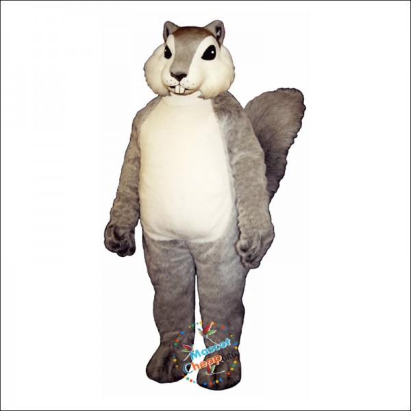 Grey Squirrel Mascot Costume