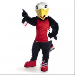 Handsome Charm Eagle Mascot Costume