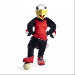 Handsome Charm Eagle Mascot Costume