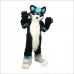 Handsome Fox Dog Mascot Costume