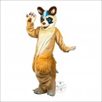 Handsome Fox Dog Mascot Costume