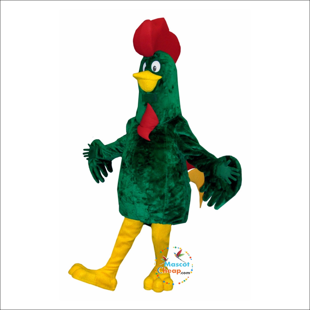 Handsome Rooster Mascot Costume Professional Design