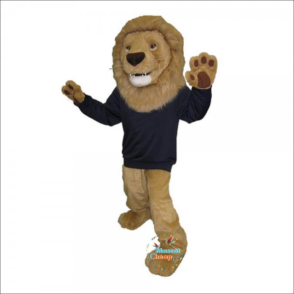 Handsome Vanguard Lion Mascot Costume