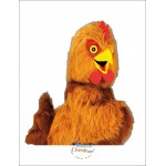 Cute Happy Hen Mascot Costume