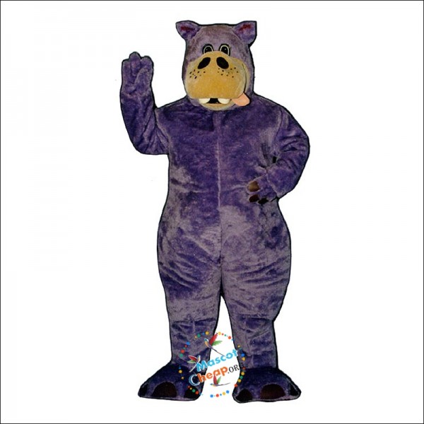 Herbie Hippopotamus Mascot Costume