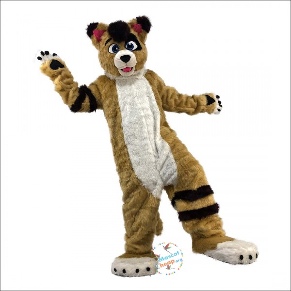 Husky Dog Fox Cartoon Mascot Costume