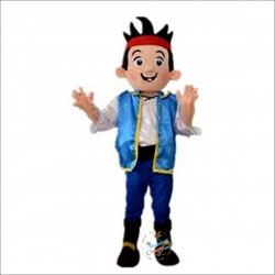 Jack Boy Cartoon Mascot Costume