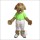 Plush Solar Dog Mascot Costume