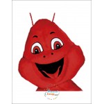 Happy Lobster Mascot Costume