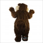 Long-Haired Squirrel Cartoon Mascot Costume