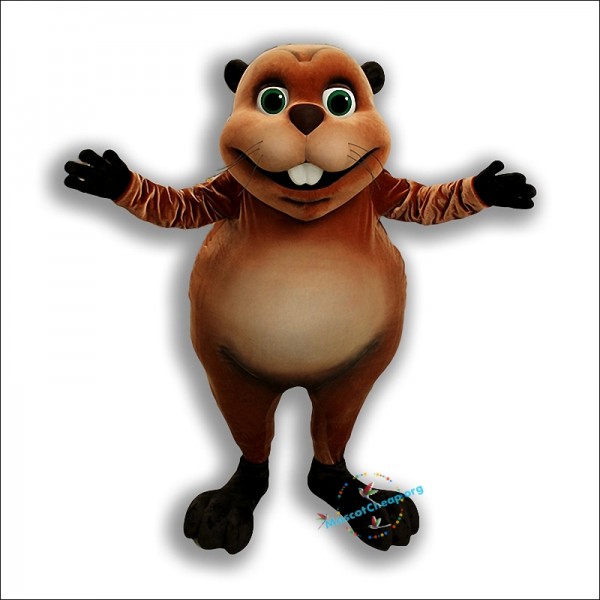 Lovely Beaver Mascot Costume