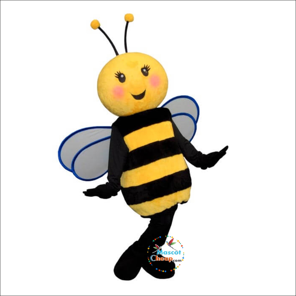 Lovely Charm Bee Mascot Costume Professional Design