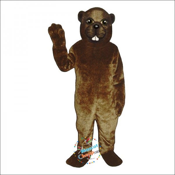 Lumberjack Beaver Mascot Costume