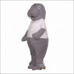 Manatee Mascot Costume