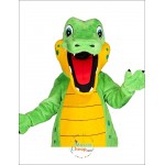 New Green Alligator Mascot Costume