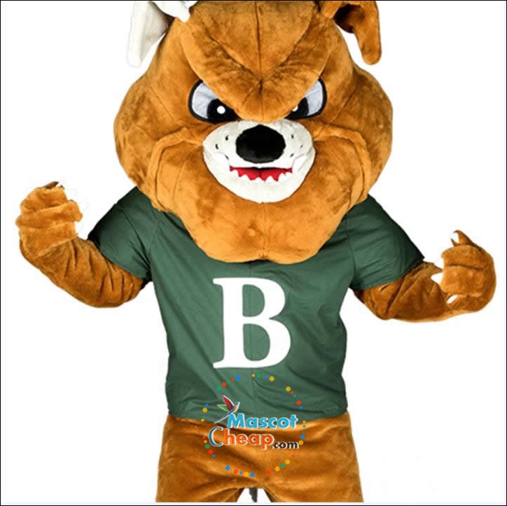 Bulldog Mascot Costume