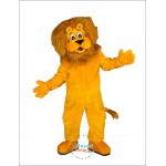 Happy Lion Mascot Costume