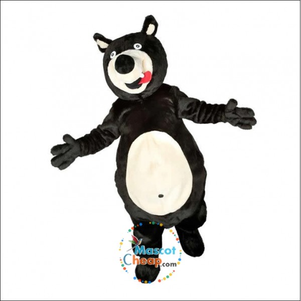 Cute Happy Bear Mascot Costume