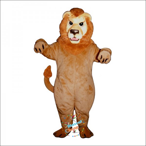 Mean Lion Mascot Costume