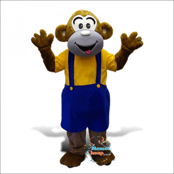 Monkey Character Mascot Costume