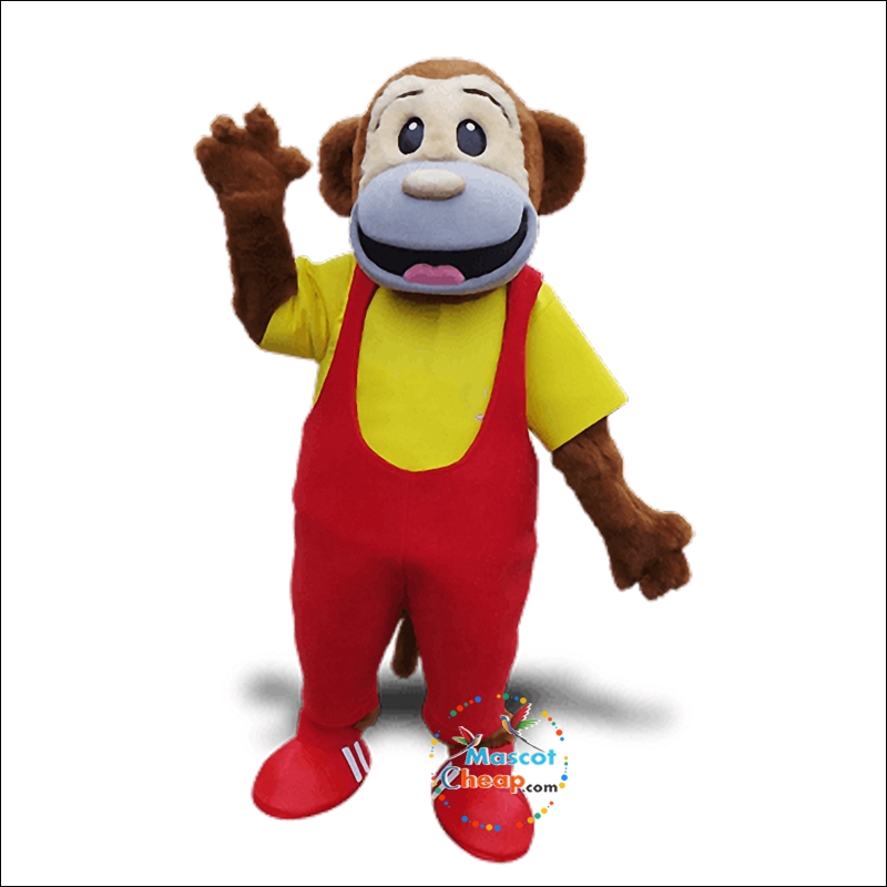 George Curious Cartoon Monkey Costume Mascots Complete Professional