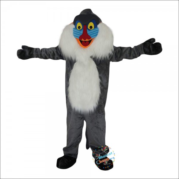 Monkey Simian Ape Cartoon Mascot Costume