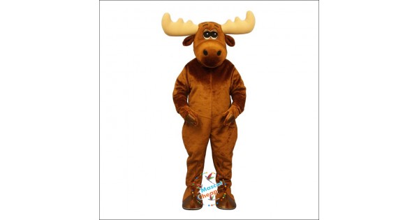 Moony Moose Mascot Costume Cheap and Free Shipping