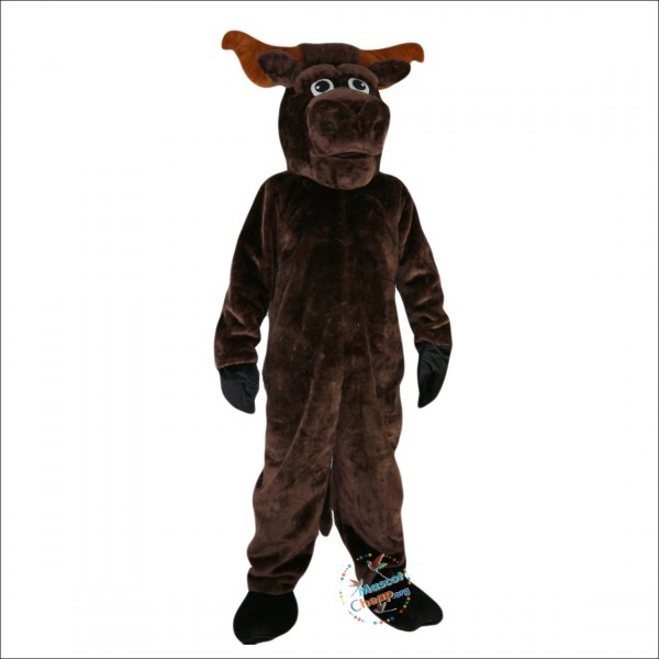 Muscle Cattle Mascot Costume