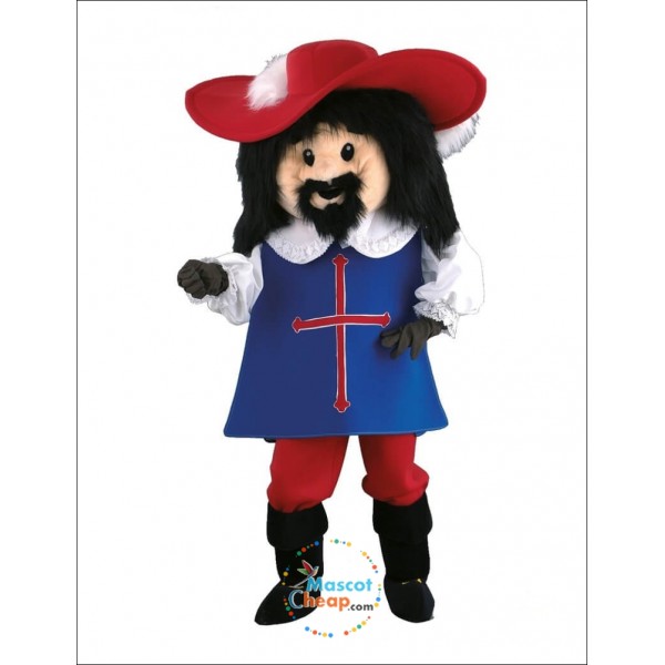 Musketeer Porthos mascot costume