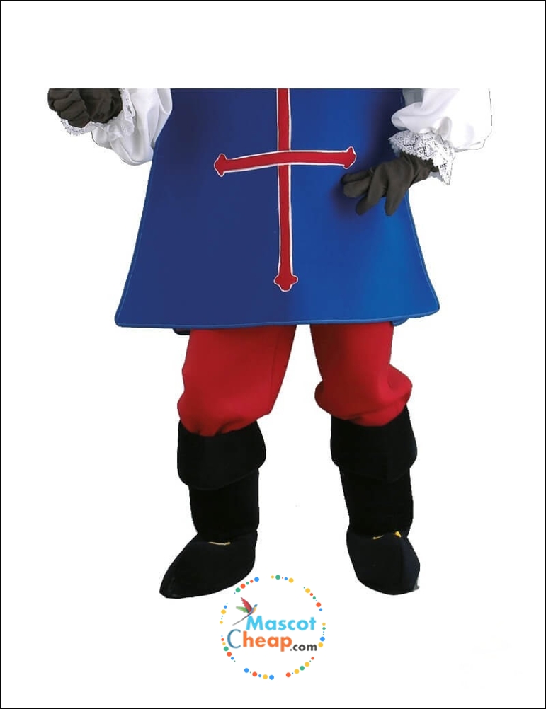 Musketeer Porthos Mascot Costume