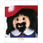 Musketeer Porthos mascot costume