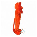 Orange Lion Mascot Costume