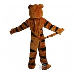 Orange Tiger Cartoon Mascot Costume