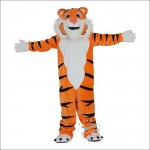 Orange Tiger Mascot Costume