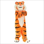 Orange Tiger Mascot Costume