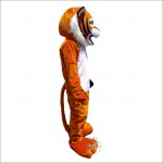 Orange Tiger Mascot Costume