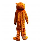 Orange Tiger Mascot Costume