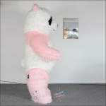 Panda Pink Inflatable Mascot Costume