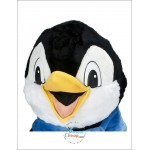 Cute Happy Penguin Mascot Costume