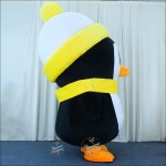 Penguin Yellow Inflatable Mascot Costume