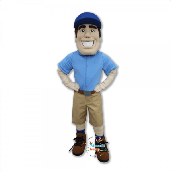 Pilot Pete Mascot Costume