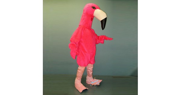 Pink Flamingo Mascot Costume 4954