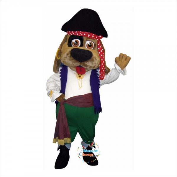 Pirate Dog Mascot Costume