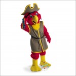 Pirate Parrot Mascot Costume