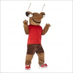 Pismire Ant Emmet Cartoon Mascot Costume