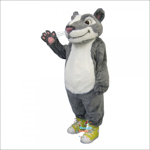 Plush Hamster Mascot Costume