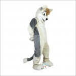 Plush Handsome Dog Mascot Costume