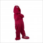 Plush Red Monster Mascot Costume