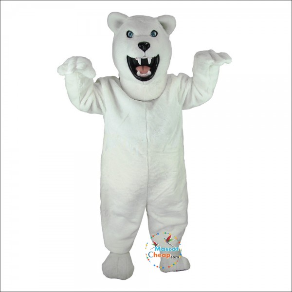 Polar Bear Mascot Costume