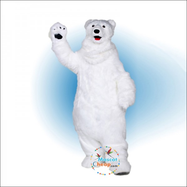 Polar Bear Mascot Costume